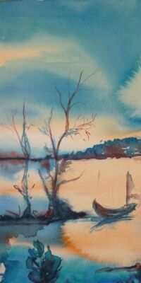 Ohne Titel, Aquarell