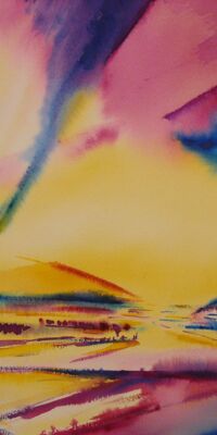 Ohne Titel, Aquarell